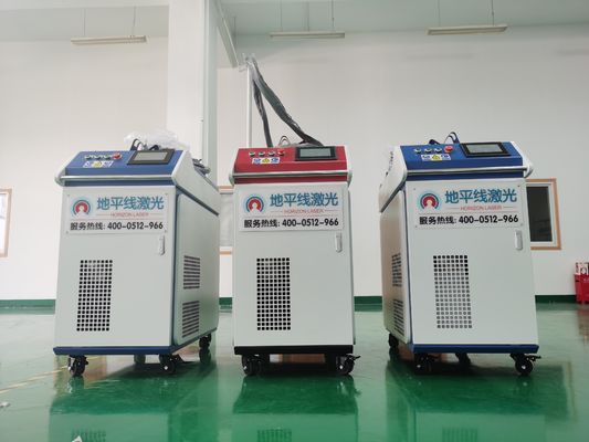 1000W 1080nm El Lazer Kaynakçı Fiber Lazer Kaynak Ekipmanları Çift Sarkaç