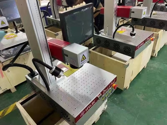 Maxphotonics Raycus Lazer Markalama Makinaları Ezcad Kart 20W Bilgisayar Sistemli