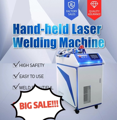 Otomatik Tel Besleyici ile Argon Arc 3000W CW El Lazer Kaynakçı 120mm / S