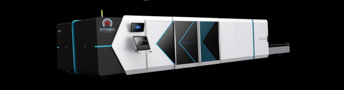 Çelik Levha için IPG 20mm CNC Metal Kesme 8025 Lazer Kesim Makinesi
