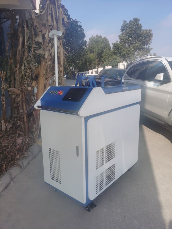 Su Soğutma 1000W Fiber Lazer Kaynak Makinesi Elde Taşınabilir