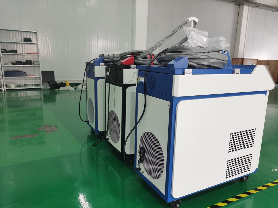 6 Kaynak Modu 8KW 8m Fiber Lazer Kaynakçı, Çelik ve Alüminyum İçin Kaynakçı