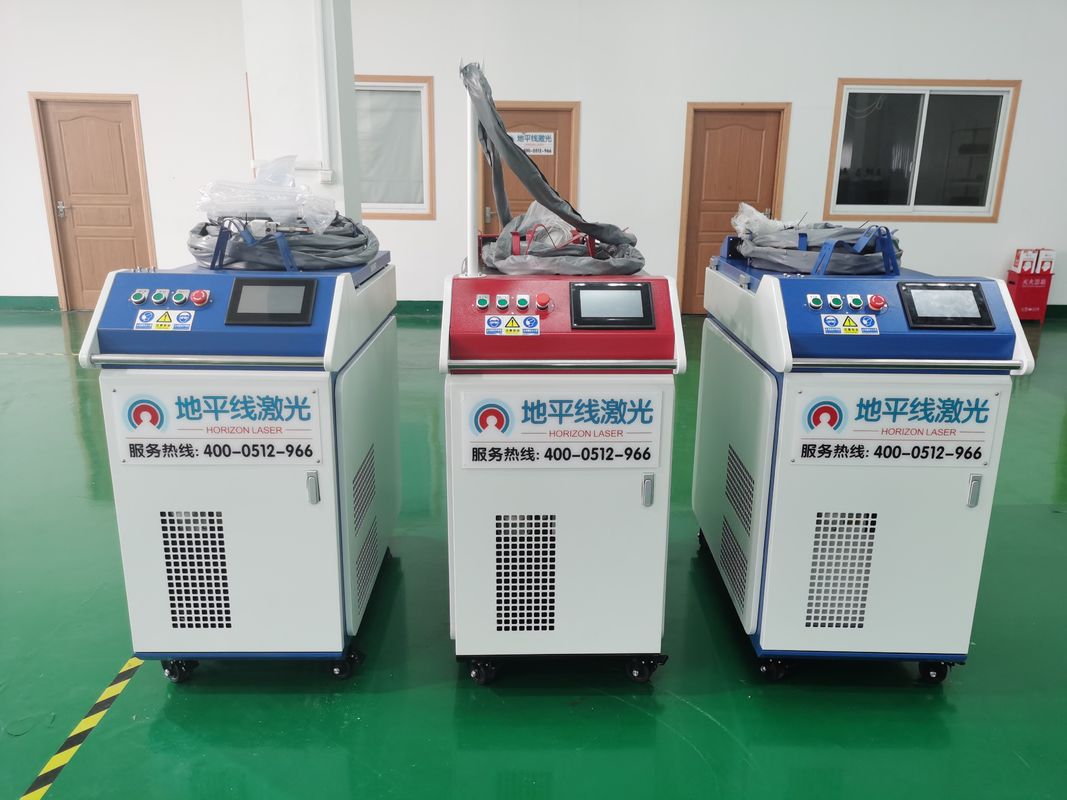 Chiller ile 1080nm CW El Lazer Kaynak Makinesi 1500W CE