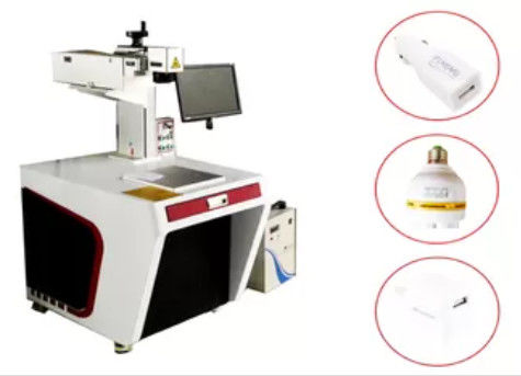 10μrad Metal Olmayan 100kHz UV Lazer Kazıma Makinesi