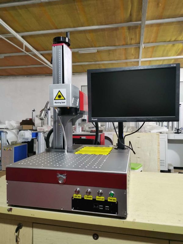 QR Kodu İçin 3W UV Lazer Gravür Makinesi, Plastik İçin Lazer Kazıma Makinesi