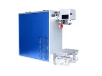 FDA 0.01mm Taşınabilir 20w Fiber Lazer İşaretleme Makinesi