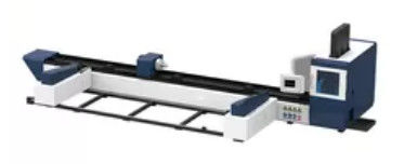 Çift Pnömatik Mandren 6500mm CNC Lazer Boru Kesme Makinesi