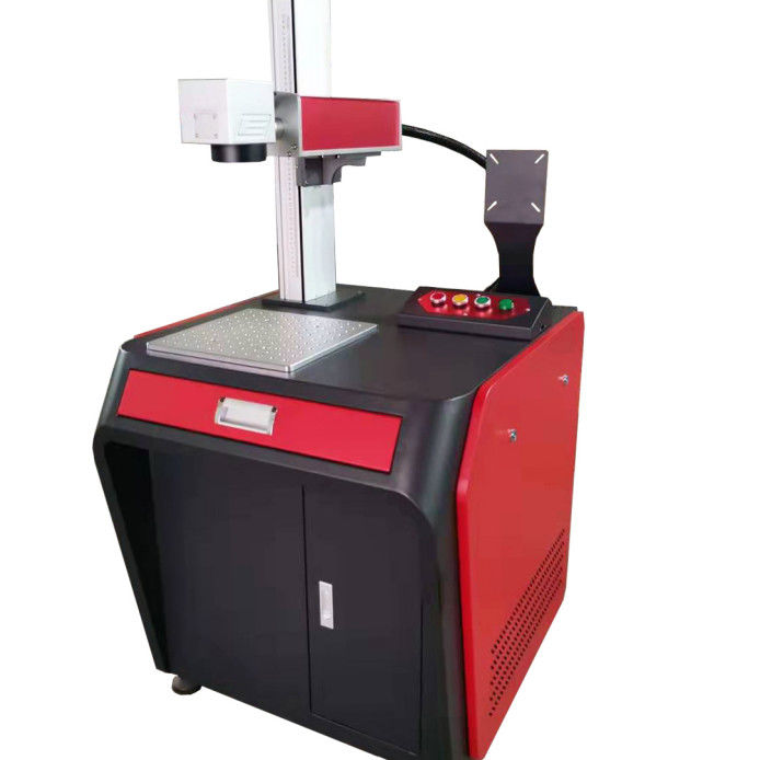 Cam Plastik Seramikler İçin 5W 355nm UV Lazer Gravür Makinesi