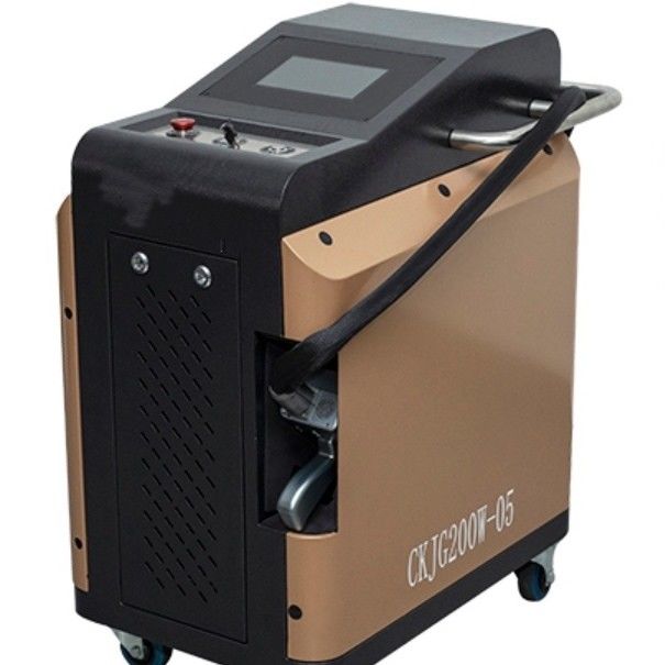 Ağır Pas Temizleme için 500W MOPA Fiber Lazer Temizleme Makineleri JPT MAX