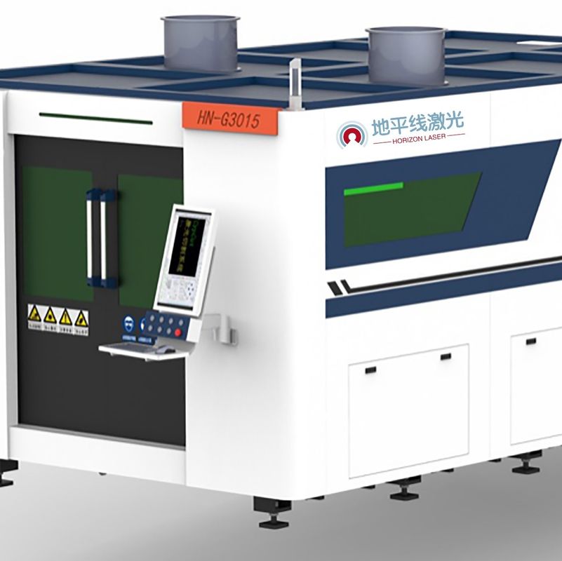 Çelik Levha için IPG 20mm CNC Metal Kesme 8025 Lazer Kesim Makinesi