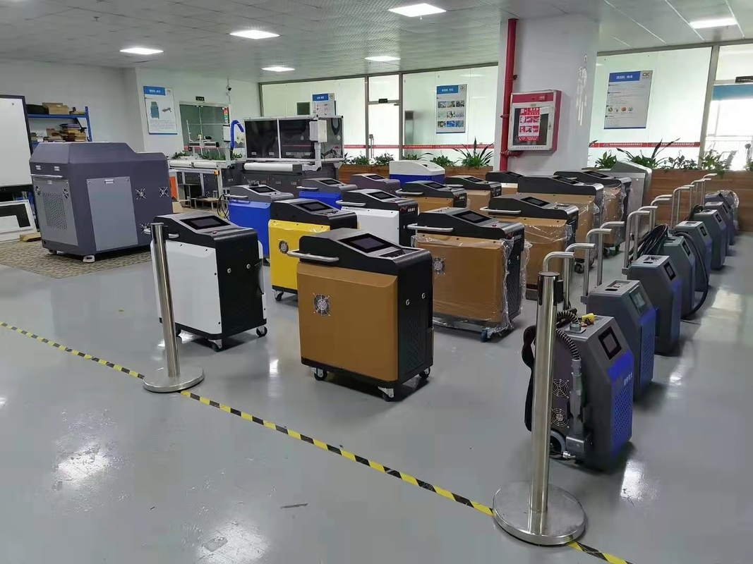 500W MOPA Lazer Temizleme Makineleri Pas Temizleme İçin MAX JPT Lazer Kaynağı
